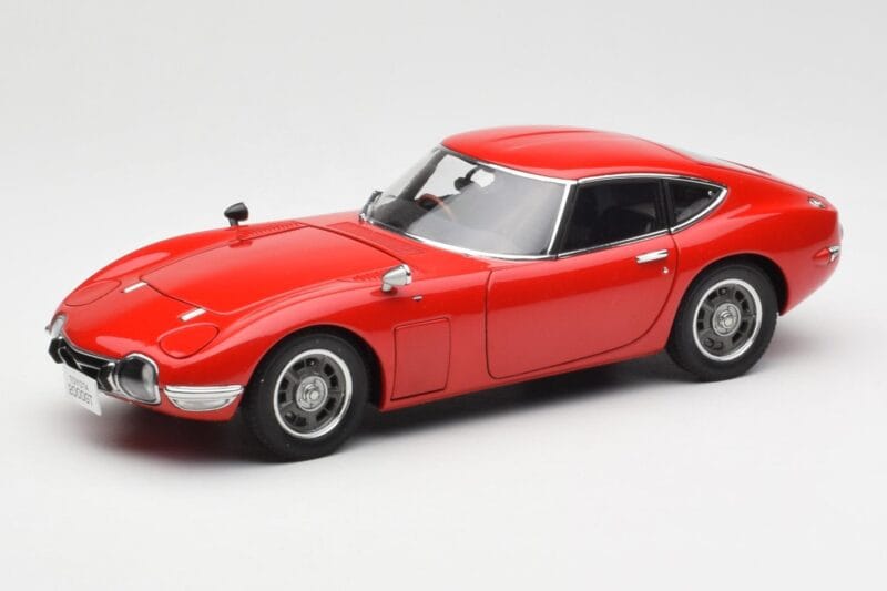 Toyota 2000 GT Czerwony AUTOart 1:18 78741 Metal