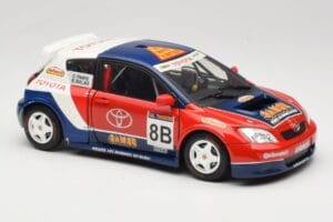 Toyota Auris WRC #8 Panis / Balas WRC 2003 Solido 1:18 90598 Metal — zdjęcie 6 z 8