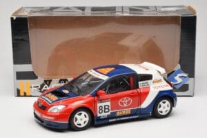 Toyota Auris WRC #8 Panis / Balas WRC 2003 Solido 1:18 90598 Metal — zdjęcie 8 z 8