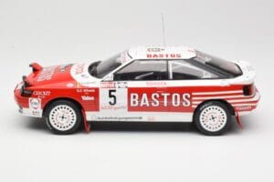 Toyota Celica GT-Four ST165 #5 R. Verreydt / G. Biar Haspengouw Rally 1990 IXO 1:18 18RMC119 Metal — zdjęcie 3 z 6