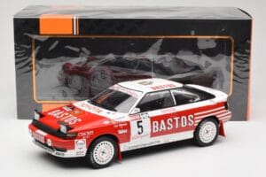 Toyota Celica GT-Four ST165 #5 R. Verreydt / G. Biar Haspengouw Rally 1990 IXO 1:18 18RMC119 Metal — zdjęcie 6 z 6