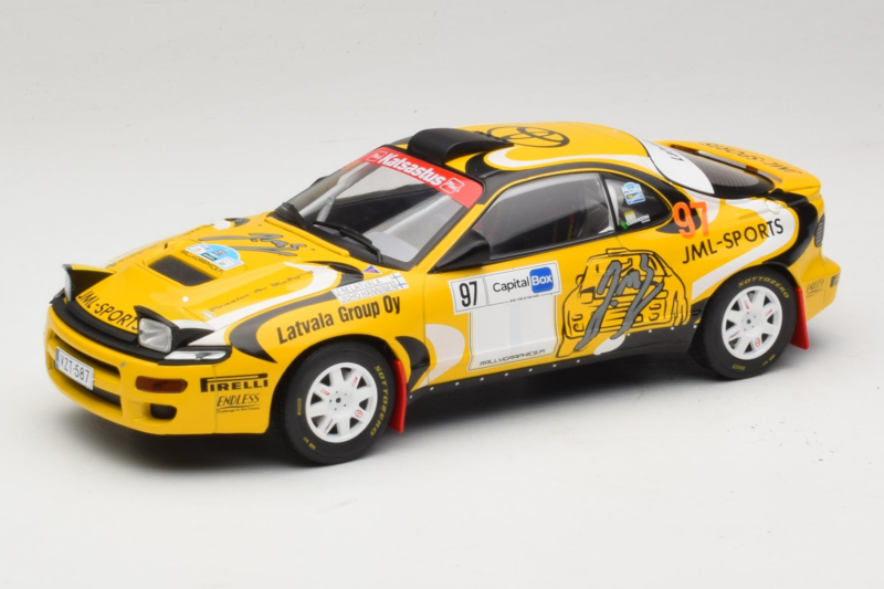 Toyota Celica GT-Four ST185 #97 J-M. Latvala / J. Hänninen Arctic Lapland Rally 2024 IXO 1:18 18RMC241 Metal