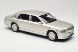 Toyota Century Silver Metallic Kyosho 1:18 KSR18036S Metal — zdjęcie 4 z 6