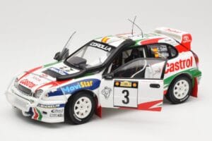 Toyota Corolla WRC #3 C. Sainz / L. Moya Safari Rally 1999 AUTOart 1:18 89982 Metal — zdjęcie 2 z 8