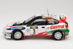 Toyota Corolla WRC #3 C. Sainz / L. Moya Safari Rally 1999 AUTOart 1:18 89982 Metal — zdjęcie 4 z 8