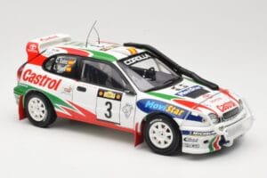 Toyota Corolla WRC #3 C. Sainz / L. Moya Safari Rally 1999 AUTOart 1:18 89982 Metal — zdjęcie 6 z 8