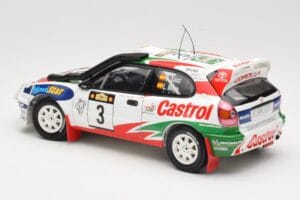 Toyota Corolla WRC #3 C. Sainz / L. Moya Safari Rally 1999 AUTOart 1:18 89982 Metal — zdjęcie 7 z 8