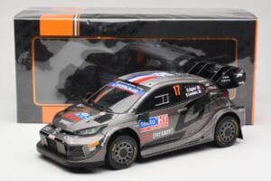 Toyota GR Yaris Rally1 #17 Toyota Gazoo Racing WRT S. Ogier / V. Landais Rally Finland 2024 IXO 1:18 18RMC216 Metal — zdjęcie 6 z 6