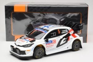 Toyota GR Yaris Rally1 #5 Toyota Gazoo Racing WRT S. Pajari / E. Malkonen Rally Finland 2024 IXO 1:18 18RMC217 Metal — zdjęcie 6 z 6