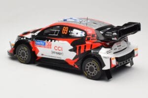 Toyota GR Yaris Rally1 #69 Toyota Gazoo Racing WRT K. Rovanpera / J. Halttunen Rally Finland 2024 IXO 1:18 18RMC218 Metal — zdjęcie 5 z 6