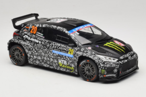 Toyota GR Yaris Rally2 #20 O. Solberg / E. Edmondson Rally Monte Carlo 2025 IXO 1:18 18RMC232 Metal — zdjęcie 4 z 6