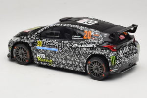 Toyota GR Yaris Rally2 #20 O. Solberg / E. Edmondson Rally Monte Carlo 2025 IXO 1:18 18RMC232 Metal — zdjęcie 5 z 6