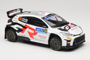 Toyota GR Yaris Rally2 #44 H. Kogure Rally Finland 2024 IXO 1:18 18RMC212B Metal — zdjęcie 4 z 6