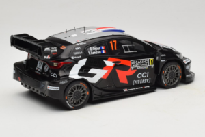 Toyota GR Yaris WRC #17 S. Ogier / V. Landais Rally Monte Carlo Winner 2025 IXO 1:18 18RMC229A Metal — zdjęcie 2 z 6