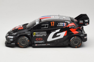 Toyota GR Yaris WRC #17 S. Ogier / V. Landais Rally Monte Carlo Winner 2025 IXO 1:18 18RMC229A Metal — zdjęcie 3 z 6