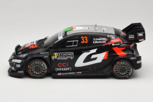 Toyota GR Yaris WRC #33 E. Evans / S. Martin Rally Monte Carlo 2025 IXO 1:18 18RMC229B Metal — zdjęcie 3 z 6