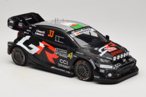 Toyota GR Yaris WRC #33 E. Evans / S. Martin Rally Monte Carlo 2025 IXO 1:18 18RMC229B Metal — zdjęcie 4 z 6