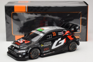 Toyota GR Yaris WRC #33 E. Evans / S. Martin Rally Monte Carlo 2025 IXO 1:18 18RMC229B Metal — zdjęcie 6 z 6