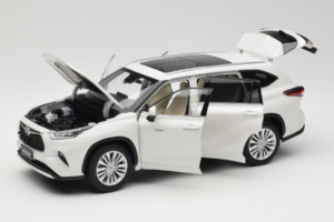 Toyota Highlander XU70 Biały OEM 1:18 26071-2011 Metal — zdjęcie 2 z 8