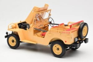 Toyota Land Cruiser BJ Beżowy Kyosho 1:18 08959BE Metal — zdjęcie 5 z 8