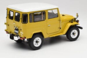 Toyota Land Cruiser FJ40 Musztardowy Żółty Kyosho 1:18 08971Y Metal — zdjęcie 3 z 8
