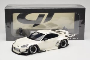 Toyota Pandem GR86 ZN8 Crystal White GT Spirit 1:18 GT498 Żywica — zdjęcie 6 z 6