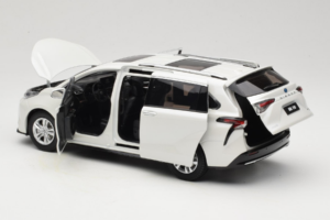 Toyota Sienna XL30 Biały OEM 1:18 TOYOTA013 Metal — zdjęcie 5 z 8