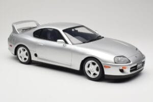 Toyota Supra A80 Srebrny Kyosho 1:12 KSR12006S Żywica — zdjęcie 4 z 6