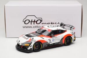 Toyota Supra A90 GT4 #9 E. Cheli / E. Joulie FFSA GT4 France 2020 Otto 1:18 OT1122 Żywica — zdjęcie 6 z 6