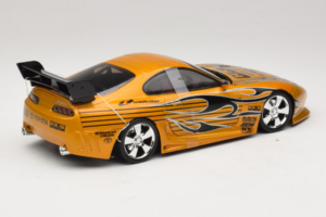 Toyota Supra A80 Złoty Tunerz Edition Hot Wheels 1:18 B6091 Metal — zdjęcie 3 z 7