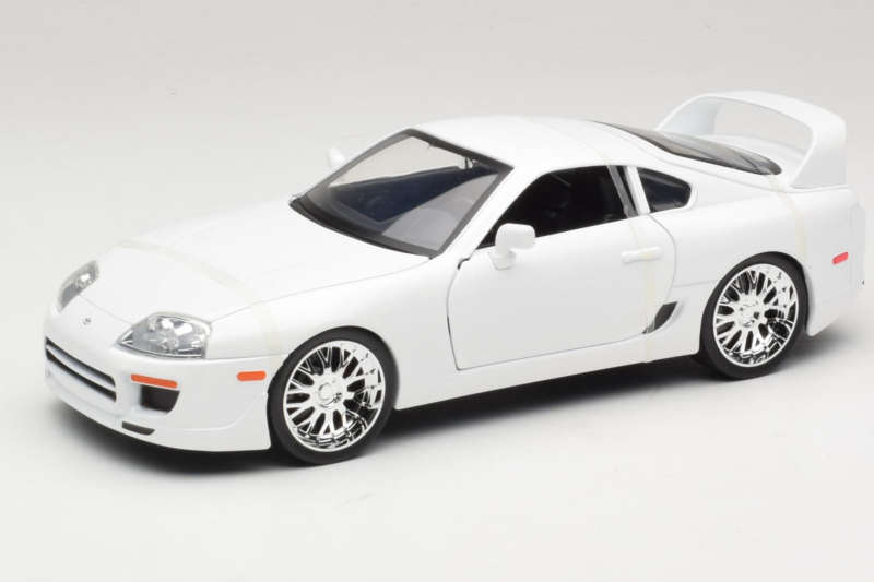 Toyota Supra Mk4 Biały Fast & Furious Jada 1:18 97509 Metal