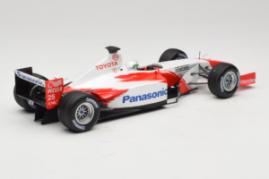 Toyota TF102 #25 A. McNish Panasonic Toyota Racing Showcar 2002 Minichamps 1:18 103020075 Metal — zdjęcie 2 z 6