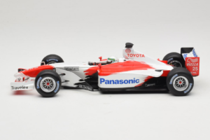 Toyota TF102 #25 A. McNish Panasonic Toyota Racing Showcar 2002 Minichamps 1:18 103020075 Metal — zdjęcie 3 z 6