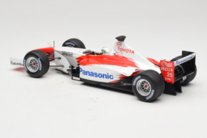 Toyota TF102 #25 A. McNish Panasonic Toyota Racing Showcar 2002 Minichamps 1:18 103020075 Metal — zdjęcie 5 z 6