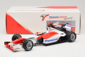 Toyota TF102 #25 A. McNish Panasonic Toyota Racing Showcar 2002 Minichamps 1:18 103020075 Metal — zdjęcie 6 z 6