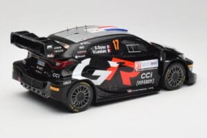 Toyota Yaris Rally1 WRC #17 S. Ogier / V. Landais Rally Croatia 2024 IXO 1:18 18RMC202 Metal — zdjęcie 2 z 6
