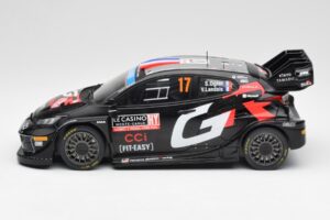 Toyota GR Yaris Rally1 #17 S. Ogier / V. Landais Rally Monte Carlo 2024 IXO 1:18 18RMC196 Metal — zdjęcie 3 z 6