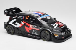 Toyota GR Yaris Rally1 #17 S. Ogier / V. Landais Rally Monte Carlo 2024 IXO 1:18 18RMC196 Metal — zdjęcie 4 z 6