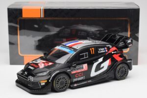 Toyota GR Yaris Rally1 #17 S. Ogier / V. Landais Rally Monte Carlo 2024 IXO 1:18 18RMC196 Metal — zdjęcie 6 z 6
