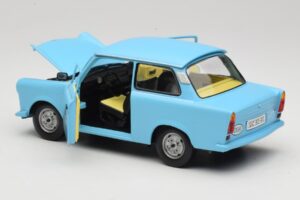 Trabant 601 Niebieski Sun Star 1:18 4290 Metal — zdjęcie 5 z 8
