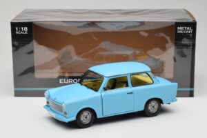 Trabant 601 Niebieski Sun Star 1:18 4290 Metal — zdjęcie 8 z 8