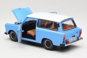 Trabant 601 Kombi Niebieski Sun Star 1:18 4272 Metal — zdjęcie 5 z 8