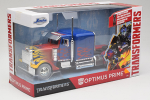 Peterbilt Optimus Prime Transformers Movie Car Jada 1:24 30446 Metal — zdjęcie 2 z 3