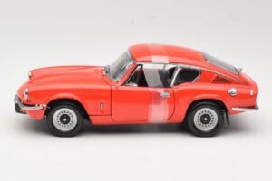 Triumph GT6 Mk3 Czerwony Sun Star 1:18 1056 Metal — zdjęcie 3 z 6