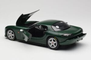 TVR Speed 12 Ciemnozielony Hot Wheels 1:18 50429 Metal — zdjęcie 5 z 8
