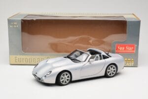 TVR Tuscan Mk2 Srebrny Sun Star 1:18 4462 Metal — zdjęcie 8 z 8