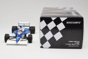 Tyrrell Ford 018 #4 J. Alesi 2nd Place USA GP 1990 Minichamps 1:18 110900004 Metal — zdjęcie 6 z 6