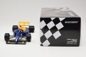 Tyrrell Ford 018 #4 J. Herbert Belgian GP 1989 Minichamps 1:18 110891104 Metal — zdjęcie 6 z 6