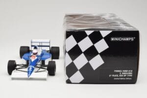 Tyrrell Ford 018 #4 S. Nakajima 6th Place USA GP 1990 Minichamps 1:18 110900003 Metal — zdjęcie 6 z 6