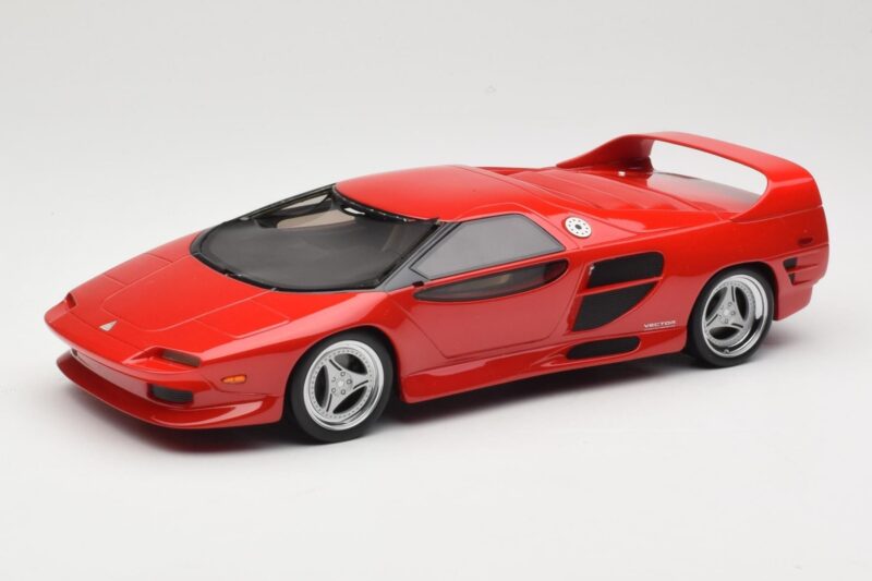 Vector M12 Czerwony BoS Models 1:18 BOS377 Żywica